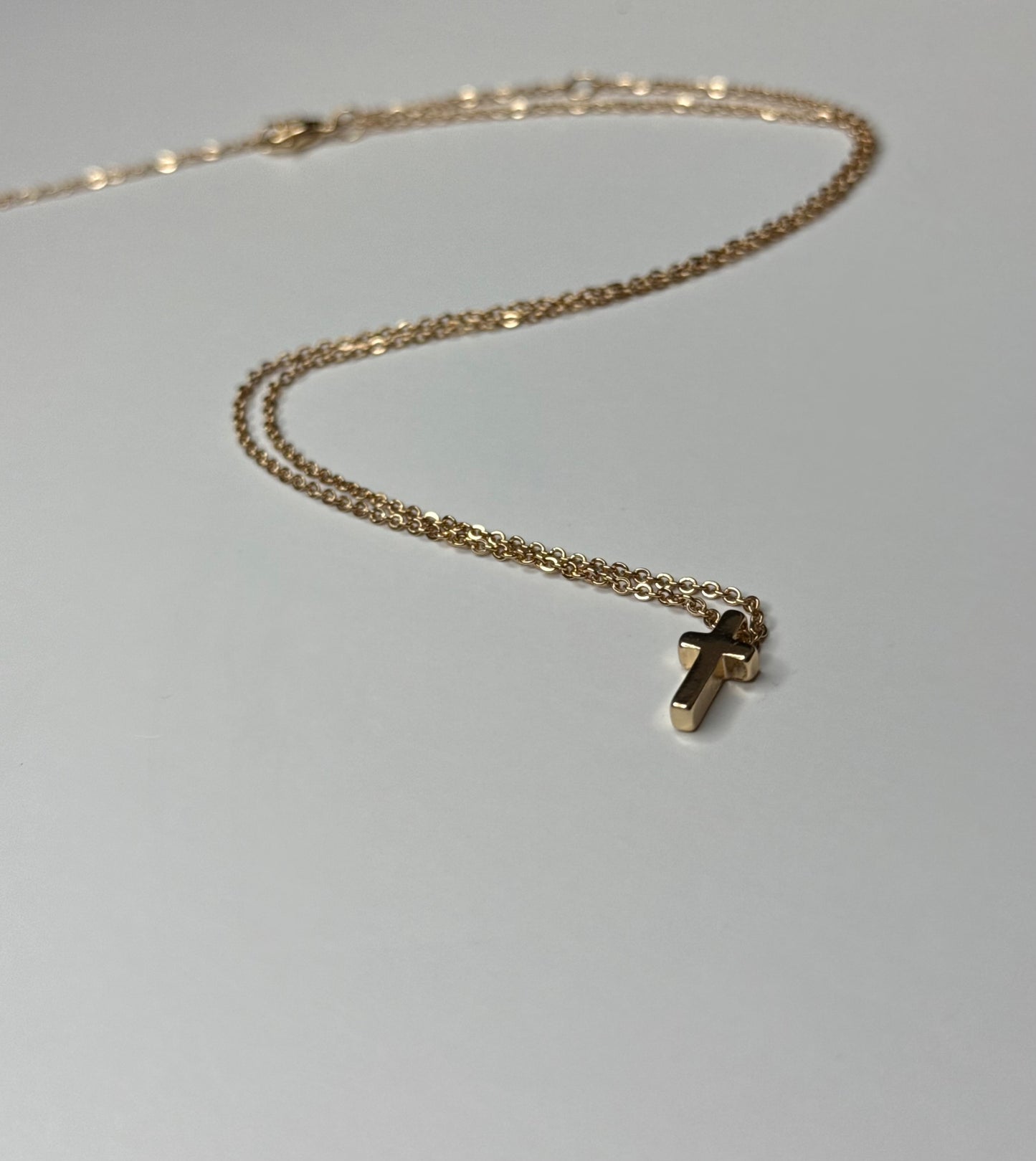 Gold Cross Necklace