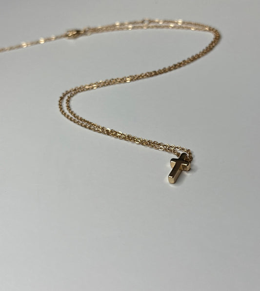 Gold Cross Necklace